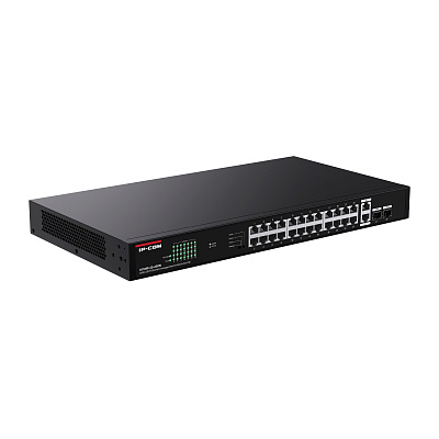 картинка IP-Com G1128P-24-250W Коммутатор 26-портовый неуправляемый PoE от компании Intant